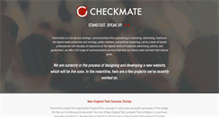 Desktop Screenshot of checkmatecg.com